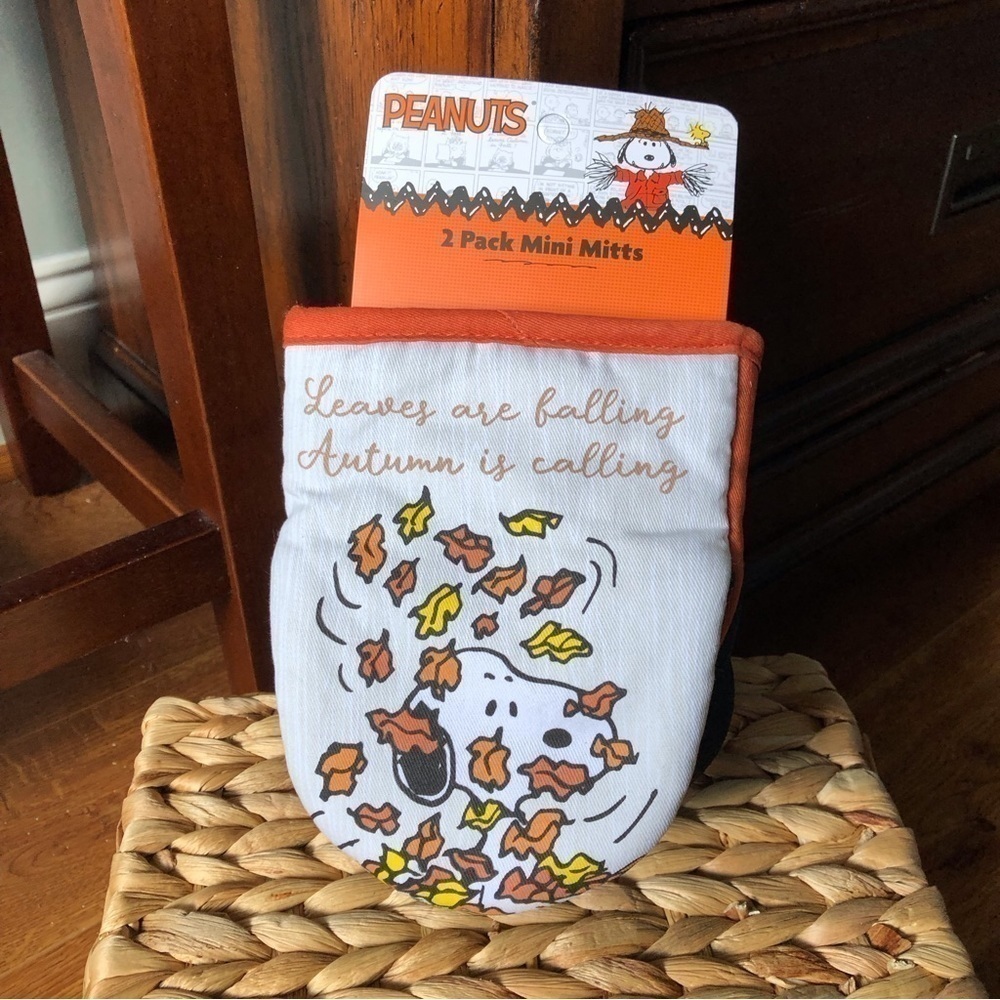 Peanuts: Autumn 2 pack mini mitts